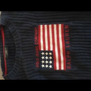 Vintage polo sweater